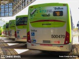 BsBus Mobilidade 500470 na cidade de Candangolândia, Distrito Federal, Brasil, por Isaac Araújo de Souza. Número da foto: #11700097.