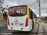 Coletivo Transportes 3657 na cidade de Caruaru, Pernambuco, Brasil, por Vinicius Palone. Número da foto: #11701892.