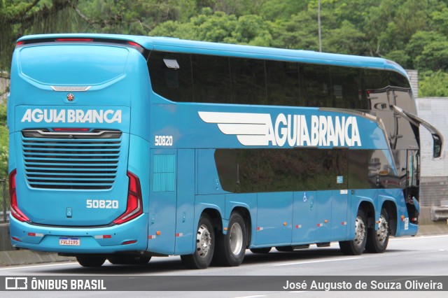 Viação Águia Branca 50820 na cidade de Piraí, Rio de Janeiro, Brasil, por José Augusto de Souza Oliveira. Número da foto: #11704117.