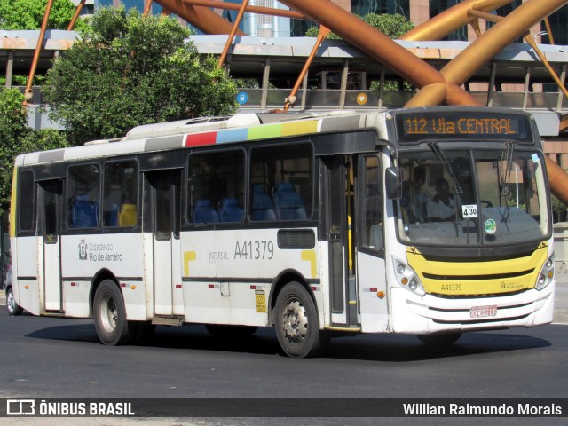 Real Auto Ônibus A41379 na cidade de Rio de Janeiro, Rio de Janeiro, Brasil, por Willian Raimundo Morais. Número da foto: #11703413.