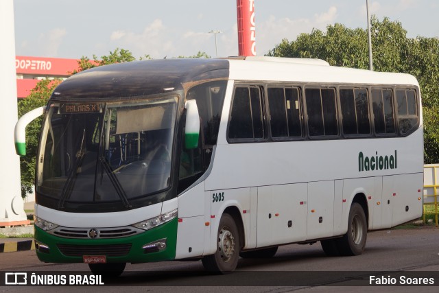 Viação Nacional 5605 na cidade de Palmas, Tocantins, Brasil, por Fabio Soares. ID da foto: 11703999.