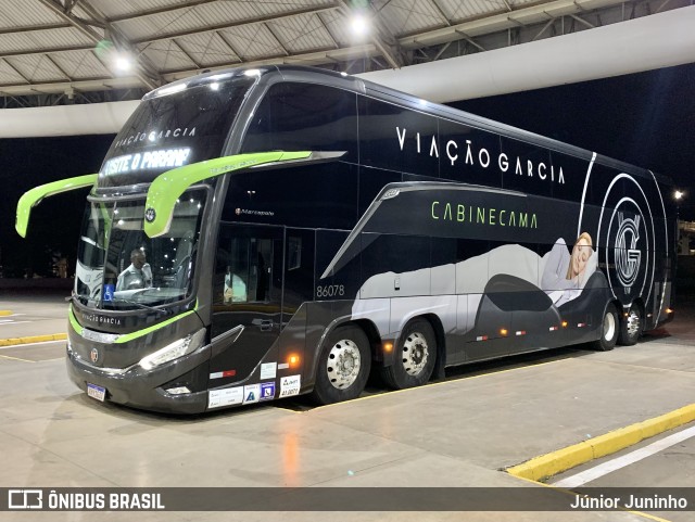 Viação Garcia 86078 na cidade de Marília, São Paulo, Brasil, por Júnior Juninho. Número da foto: #11702967.