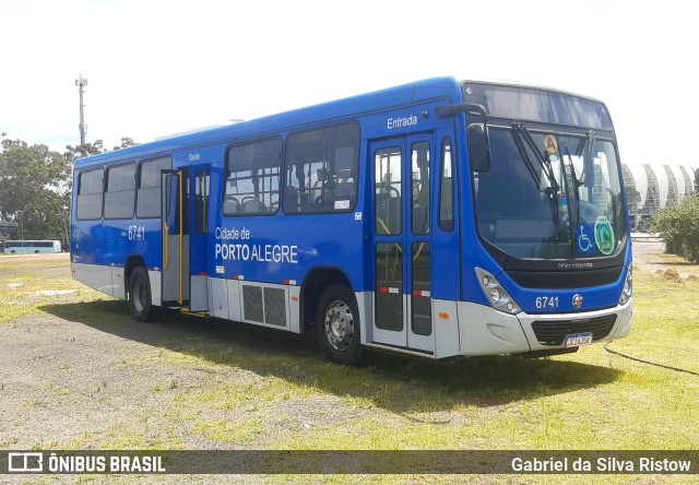 SOPAL - Sociedade de Ônibus Porto-Alegrense Ltda. 6741 na cidade de Porto Alegre, Rio Grande do Sul, Brasil, por Gabriel da Silva Ristow. ID da foto: 11703728.