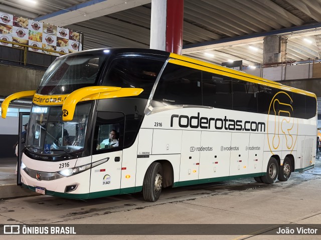 RodeRotas - Rotas de Viação do Triângulo 2316 na cidade de Cuiabá, Mato Grosso, Brasil, por João Victor. ID da foto: 11704258.