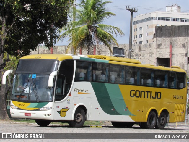 Empresa Gontijo de Transportes 14500 na cidade de Fortaleza, Ceará, Brasil, por Alisson Wesley. ID da foto: 11703301.