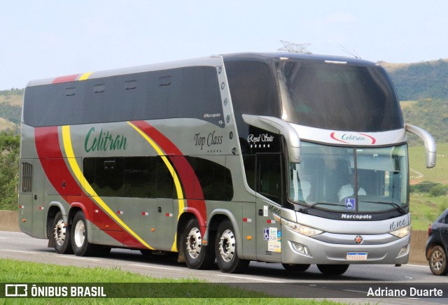 Colitran Transporte e Turismo 16100 na cidade de Roseira, São Paulo, Brasil, por Adriano Duarte. Número da foto: #11703546.