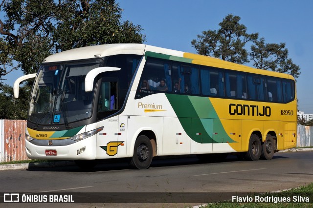 Empresa Gontijo de Transportes 18950 na cidade de Brasília, Distrito Federal, Brasil, por Flavio Rodrigues Silva. ID da foto: 11704461.