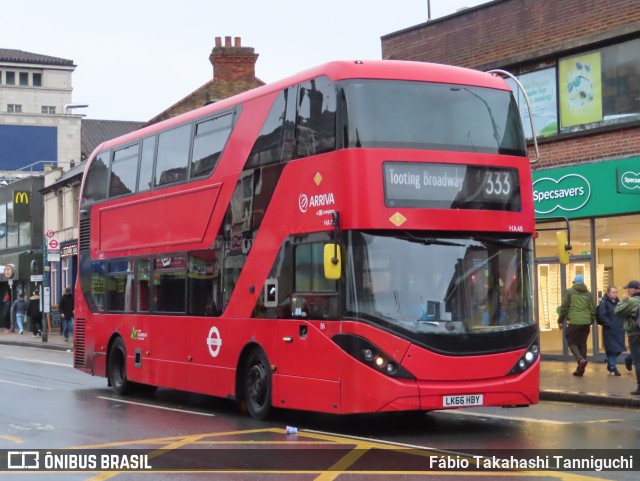 Arriva HA48 na cidade de London, Greater London, Inglaterra, por Fábio Takahashi Tanniguchi. ID da foto: 11704037.