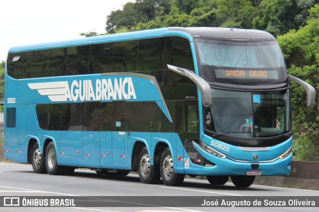 Viação Águia Branca 50820 na cidade de Piraí, Rio de Janeiro, Brasil, por José Augusto de Souza Oliveira. ID da foto: 11704120.