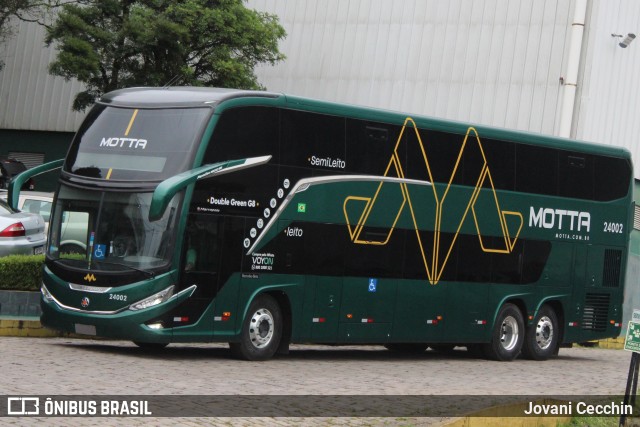 Viação Motta 24002 na cidade de Caxias do Sul, Rio Grande do Sul, Brasil, por Jovani Cecchin. ID da foto: 11704230.