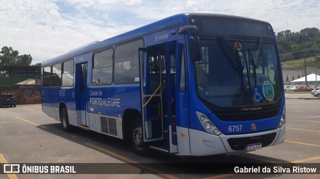 SOPAL - Sociedade de Ônibus Porto-Alegrense Ltda. 6757 na cidade de Porto Alegre, Rio Grande do Sul, Brasil, por Gabriel da Silva Ristow. ID da foto: 11704304.