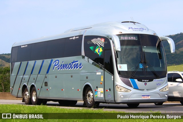 Primotur Transportes e Turismo 4044 na cidade de Roseira, São Paulo, Brasil, por Paulo Henrique Pereira Borges. Número da foto: #11704079.
