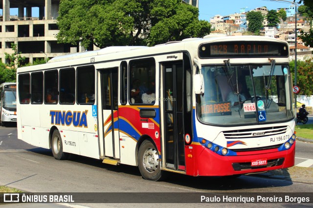 Transportadora Tinguá RJ 156.073 na cidade de Rio de Janeiro, Rio de Janeiro, Brasil, por Paulo Henrique Pereira Borges. Número da foto: #11704169.