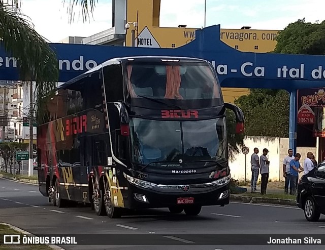 Bitur Transporte Coletivo e Turismo 1550 na cidade de Aparecida, São Paulo, Brasil, por Jonathan Silva. ID da foto: 11703381.