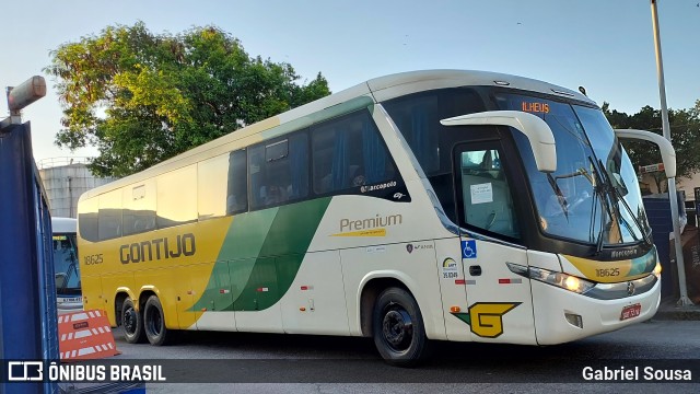 Empresa Gontijo de Transportes 18625 na cidade de Rio de Janeiro, Rio de Janeiro, Brasil, por Gabriel Sousa. ID da foto: 11703401.