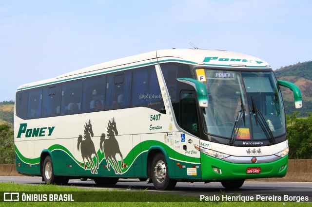 Trans Poney 5407 na cidade de Roseira, São Paulo, Brasil, por Paulo Henrique Pereira Borges. Número da foto: #11706380.