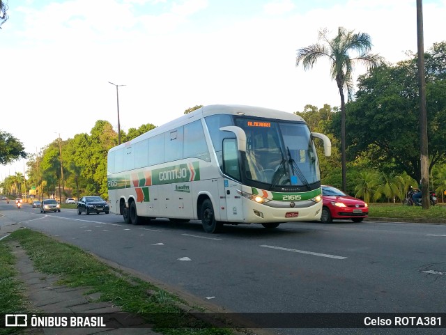 Empresa Gontijo de Transportes 21615 na cidade de Ipatinga, Minas Gerais, Brasil, por Celso ROTA381. Número da foto: #11704828.