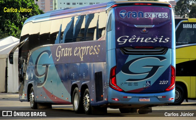 Gran Express 2217 na cidade de Goiânia, Goiás, Brasil, por Carlos Júnior. ID da foto: 11705691.