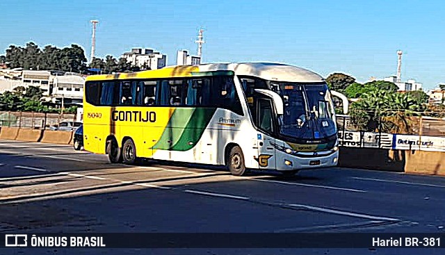 Empresa Gontijo de Transportes 19040 na cidade de Betim, Minas Gerais, Brasil, por Hariel BR-381. ID da foto: 11706758.