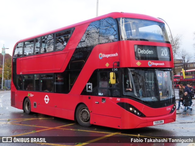 Stagecoach 12545 na cidade de London, Greater London, Inglaterra, por Fábio Takahashi Tanniguchi. ID da foto: 11706295.