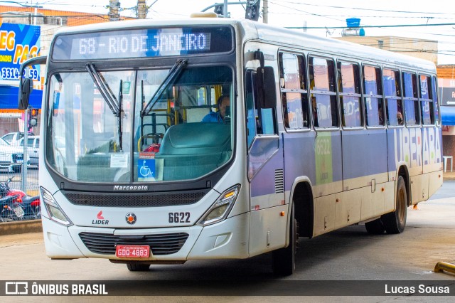 Expresso Itamarati 6622 na cidade de Uberaba, Minas Gerais, Brasil, por Lucas Sousa. Número da foto: #11704669.