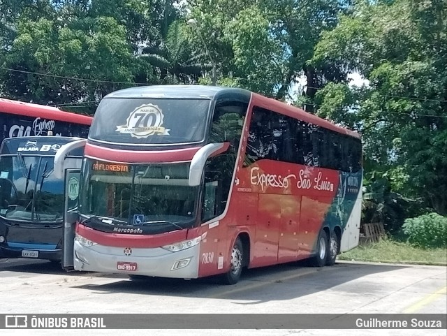 Expresso São Luiz 7830 na cidade de Recife, Pernambuco, Brasil, por Guilherme Souza. ID da foto: 11704653.