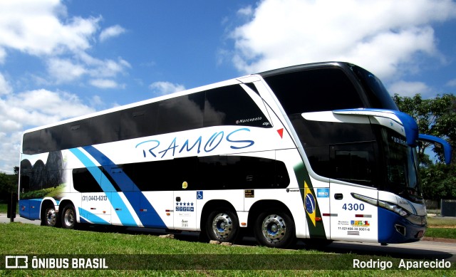 Ramos Turismo 4300 na cidade de Conselheiro Lafaiete, Minas Gerais, Brasil, por Rodrigo  Aparecido. ID da foto: 11705410.