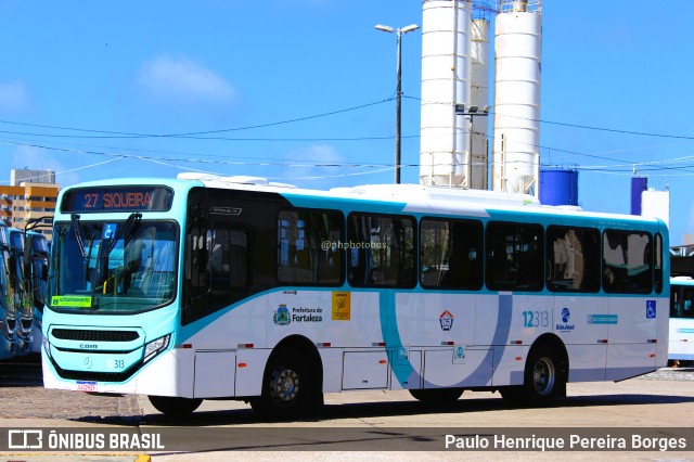 Auto Viação São José 12313 na cidade de Fortaleza, Ceará, Brasil, por Paulo Henrique Pereira Borges. Número da foto: #11706396.