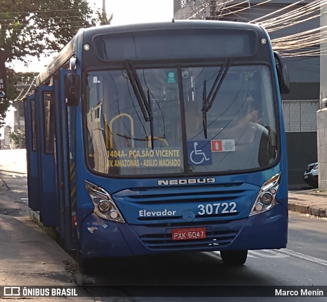 Bettania Ônibus 30722 na cidade de Belo Horizonte, Minas Gerais, Brasil, por Marco Menin. Número da foto: #11705155.