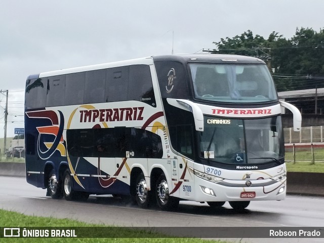 Imperatriz Turismo 9700 na cidade de São José dos Campos, São Paulo, Brasil, por Robson Prado. Número da foto: #11706544.