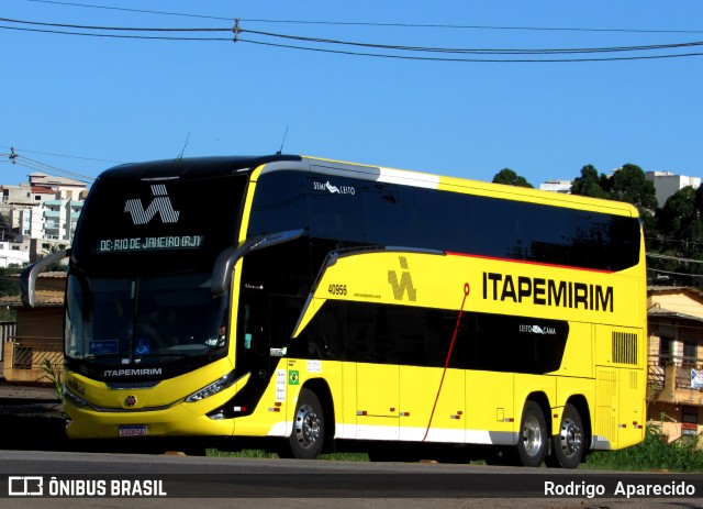 Viação Nova Itapemirim 40956 na cidade de Conselheiro Lafaiete, Minas Gerais, Brasil, por Rodrigo  Aparecido. Número da foto: #11705413.