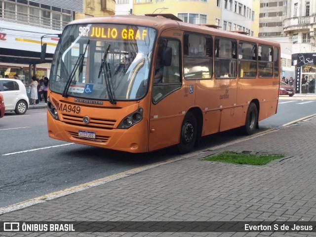 Auto Viação Mercês MA949 na cidade de Curitiba, Paraná, Brasil, por Everton S de Jesus. Número da foto: #11704791.