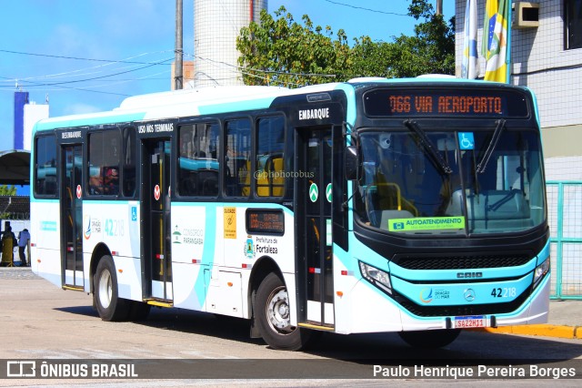 Auto Viação Dragão do Mar 42218 na cidade de Fortaleza, Ceará, Brasil, por Paulo Henrique Pereira Borges. Número da foto: #11706403.