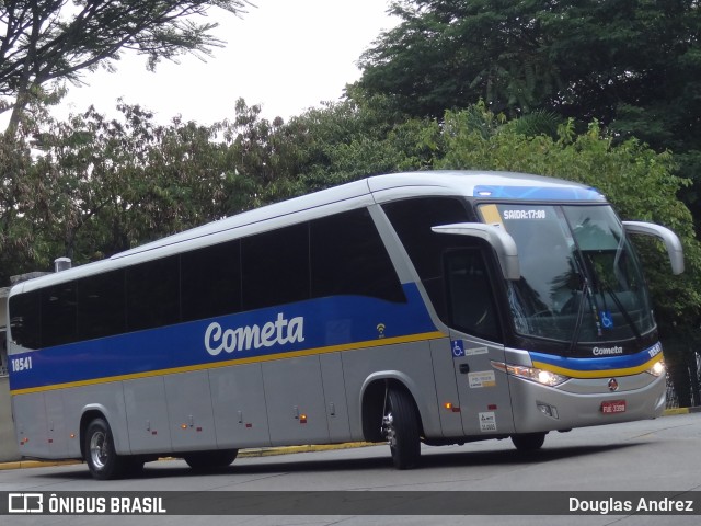 Viação Cometa 18541 na cidade de São Paulo, São Paulo, Brasil, por Douglas Andrez. ID da foto: 11705762.