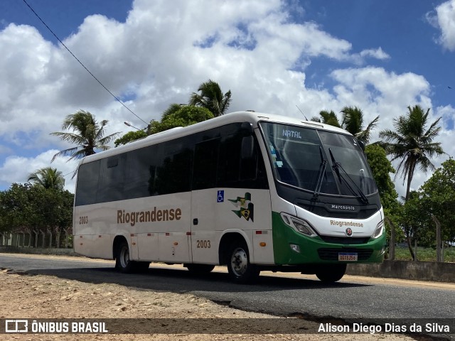 Viação Riograndense 2003 na cidade de Brejinho, Rio Grande do Norte, Brasil, por Alison Diego Dias da Silva. Número da foto: #11704663.