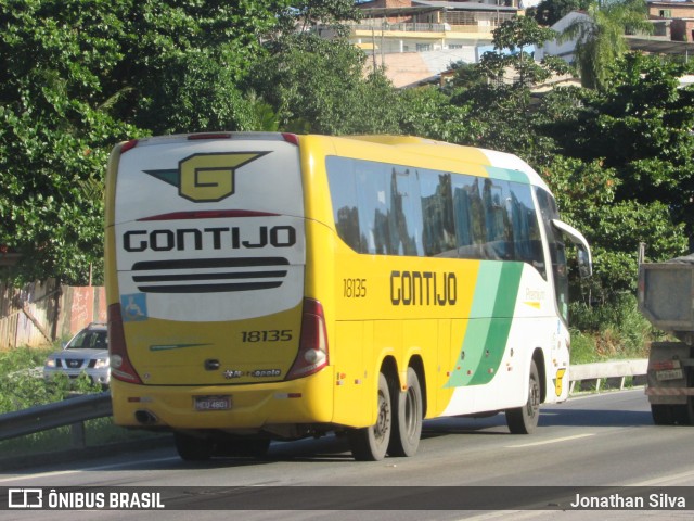 Empresa Gontijo de Transportes 18135 na cidade de Recife, Pernambuco, Brasil, por Jonathan Silva. ID da foto: 11707628.