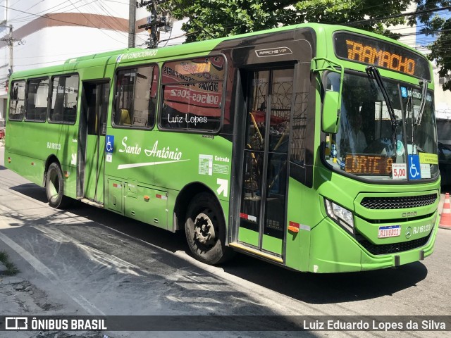 Transportes Santo Antônio RJ 161.133 na cidade de Duque de Caxias, Rio de Janeiro, Brasil, por Luiz Eduardo Lopes da Silva. Número da foto: #11709747.
