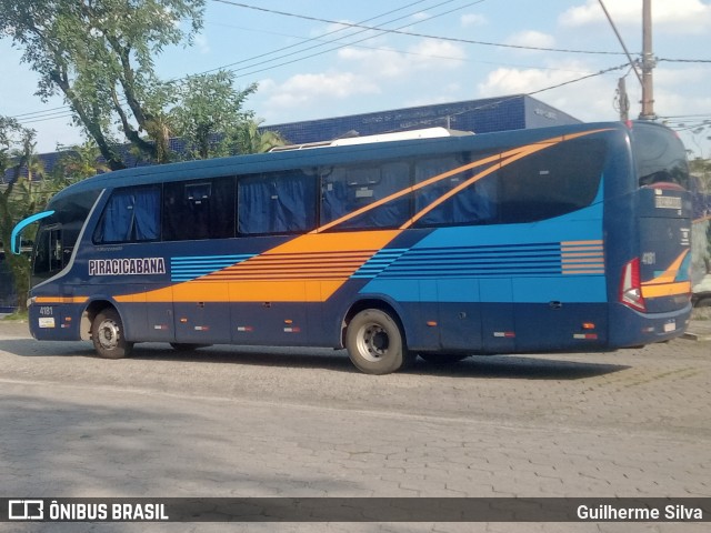 Viação Piracicabana 4181 na cidade de Cubatão, São Paulo, Brasil, por Guilherme Silva. Número da foto: #11708749.