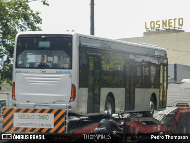 Higer AZURE A12 BR na cidade de Vila Velha, Espírito Santo, Brasil, por Pedro Thompson. Número da foto: #11708525.