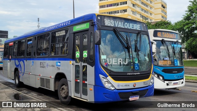 Viação Vila Real B11627 na cidade de Rio de Janeiro, Rio de Janeiro, Brasil, por Guilherme Breda. ID da foto: 11709037.