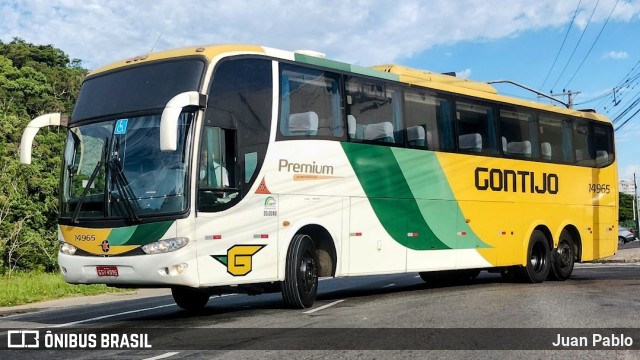 Empresa Gontijo de Transportes 14965 na cidade de Juiz de Fora, Minas Gerais, Brasil, por Juan Pablo. ID da foto: 11709442.