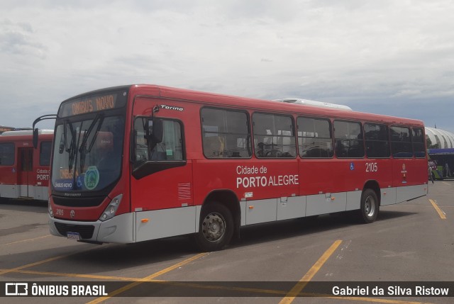 VTC - Viação Teresópolis Cavalhada 2105 na cidade de Porto Alegre, Rio Grande do Sul, Brasil, por Gabriel da Silva Ristow. ID da foto: 11712234.