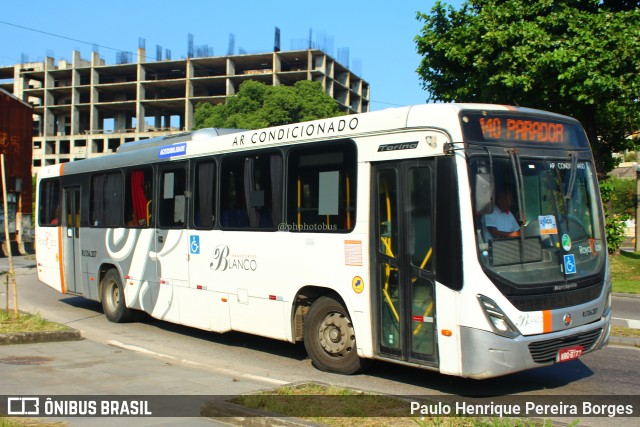 Transportes Blanco RJ 136.207 na cidade de Rio de Janeiro, Rio de Janeiro, Brasil, por Paulo Henrique Pereira Borges. Número da foto: #11711065.
