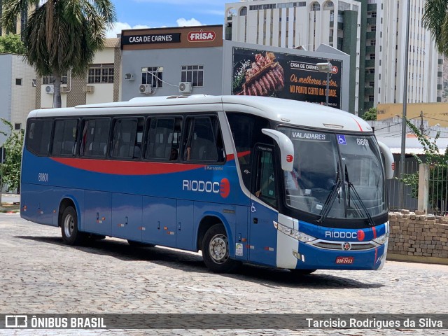 Viação Riodoce 81801 na cidade de Governador Valadares, Minas Gerais, Brasil, por Tarcisio Rodrigues da Silva. Número da foto: #11711069.