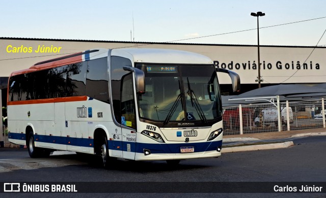 Expresso União 10376 na cidade de Goiânia, Goiás, Brasil, por Carlos Júnior. ID da foto: 11711970.