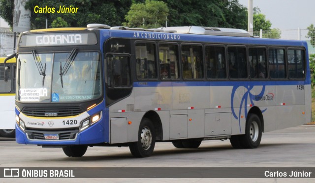 Primeira Classe Transportes 1420 na cidade de Goiânia, Goiás, Brasil, por Carlos Júnior. Número da foto: #11712013.