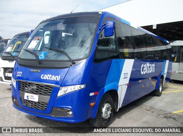Cattani Sul Transportes e Turismo 322 na cidade de Curitiba, Paraná, Brasil, por ANDRES LUCIANO ESQUIVEL DO AMARAL. Número da foto: #11710330.