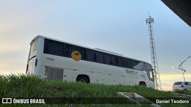 Ibistur Transportes e Turismo 1720 na cidade de Catalão, Goiás, Brasil, por Daniel Teodoro. ID da foto: 11710401.