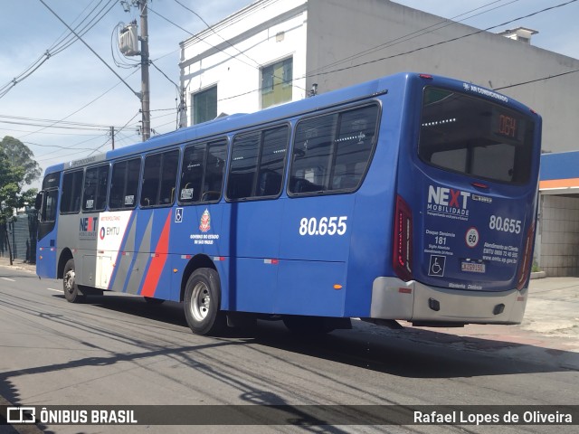 Next Mobilidade - ABC Sistema de Transporte 80.655 na cidade de São Caetano do Sul, São Paulo, Brasil, por Rafael Lopes de Oliveira. Número da foto: #11710459.