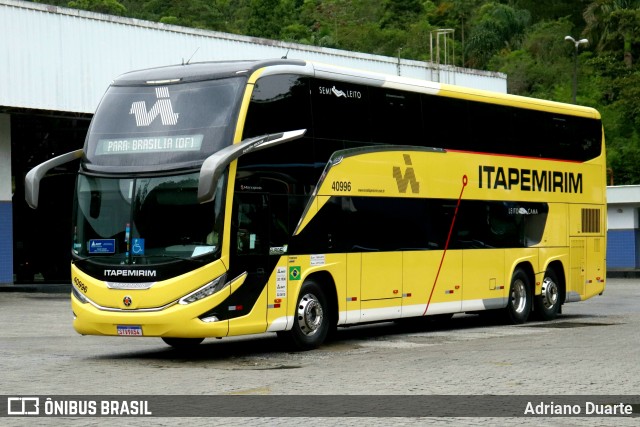 Viação Nova Itapemirim 40996 na cidade de Petrópolis, Rio de Janeiro, Brasil, por Adriano Duarte. ID da foto: 11711409.